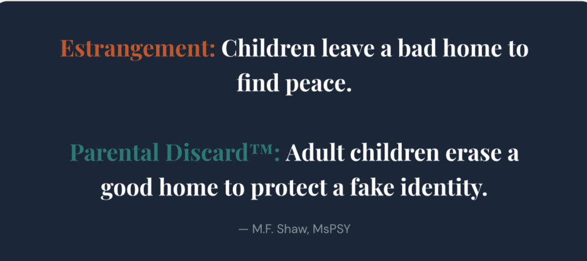 In use parental discard difference